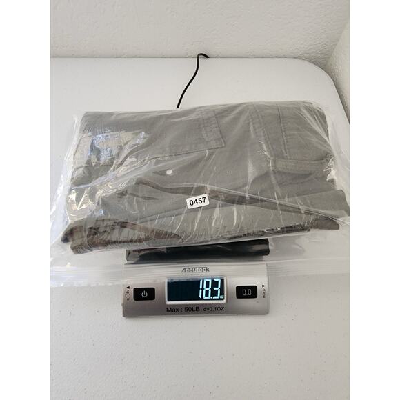 Old Navy Drapey Drawcord Wide Leg Pants Womens Size 12 Petite Green Cotton Boho - Picture 16 of 16